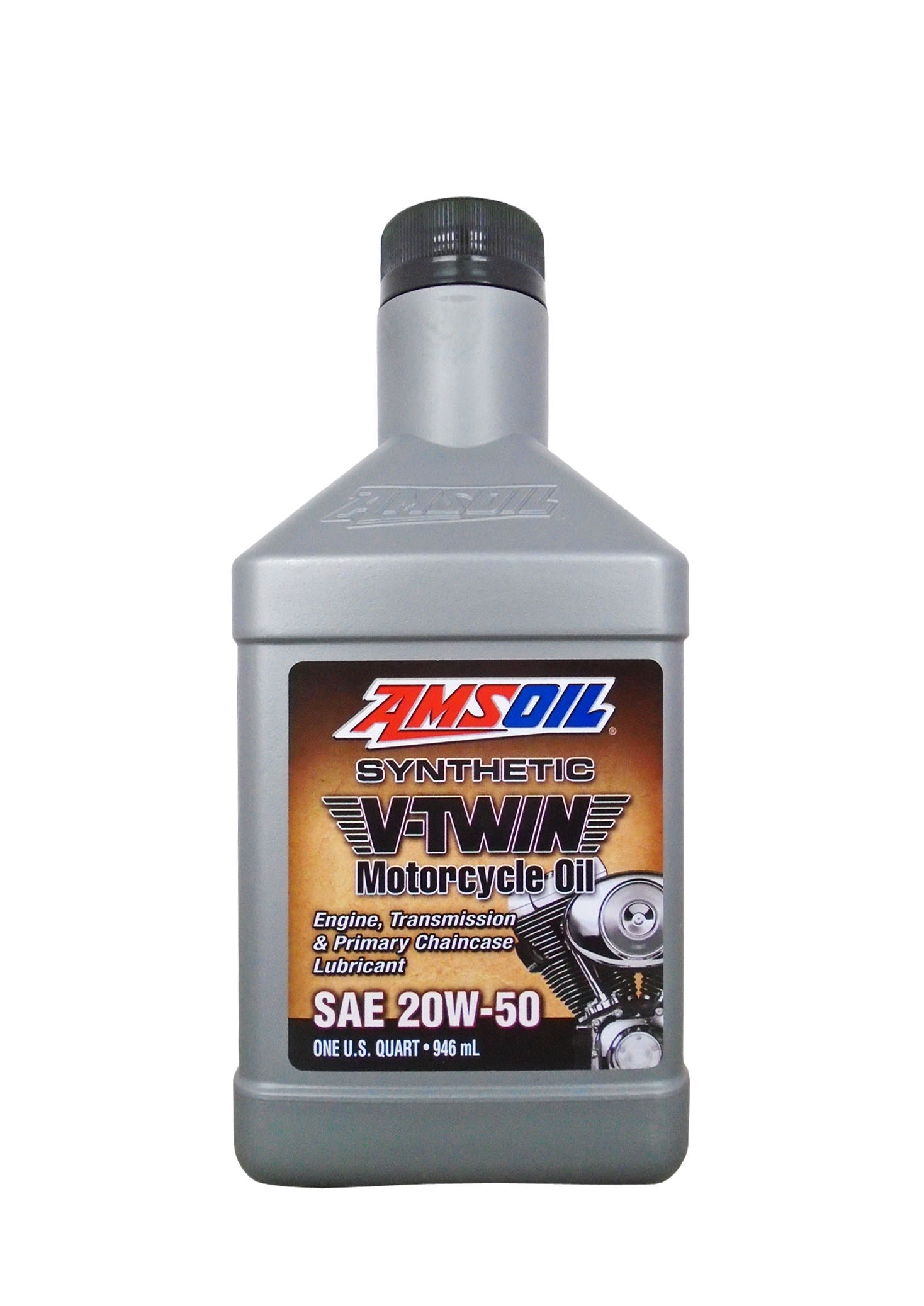 AMSOIL Synthetic V-Twin Motorcycle Oil 20W-50